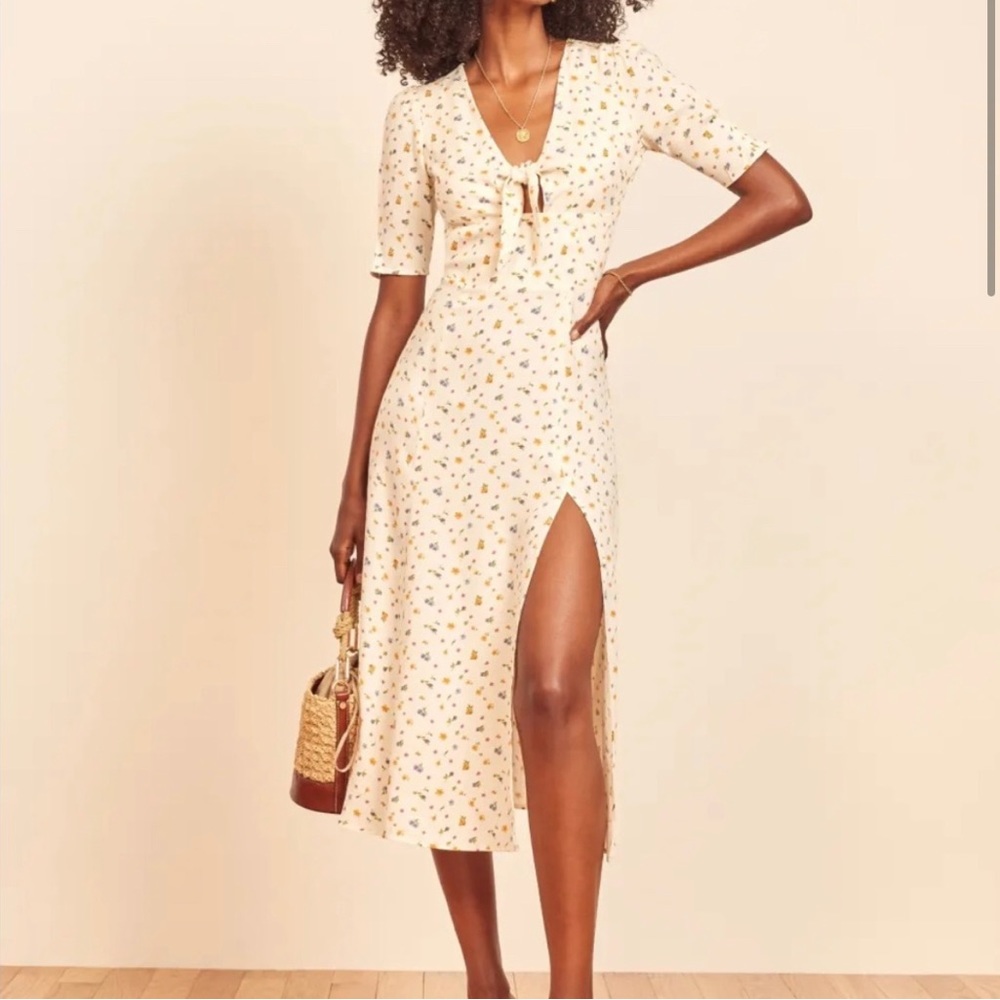 HOT💥 Reformation Kaci Midi Dress Size 2